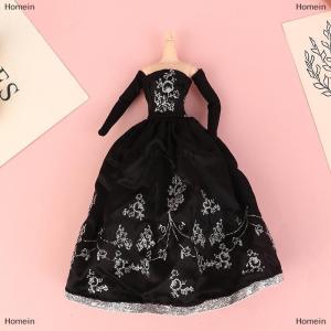 [COD] Homein Doll Clothes Princess Dress Banquet Party Beautiful Dress Embroidery Tulle Dress For 11inch Doll