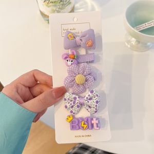 Children hair clip girls headdress baby hair clip girls do not hurt cute super cute hair