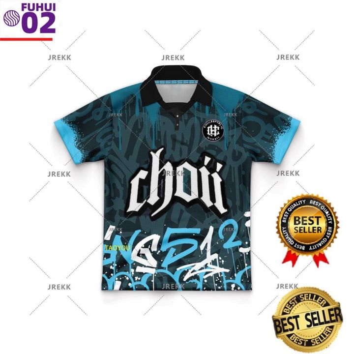 （FUHUI 02) 🎭 2023 Choii Baju Tshirt Lelaki Thailand Viral Custom Jersey ...
