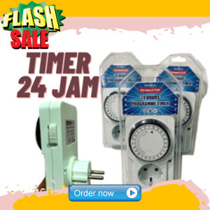 Colokan Timer Otomatis Smart Stop Kontak Waktu Canggih Kenmaster Steker Timer 24 Jam Alat Pengatur Waktu Listrik Manual Canggih