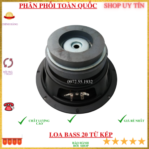 Củ loa bass 20 từ kép 120 -100 âm thanh hay - giá 1 chiếc
