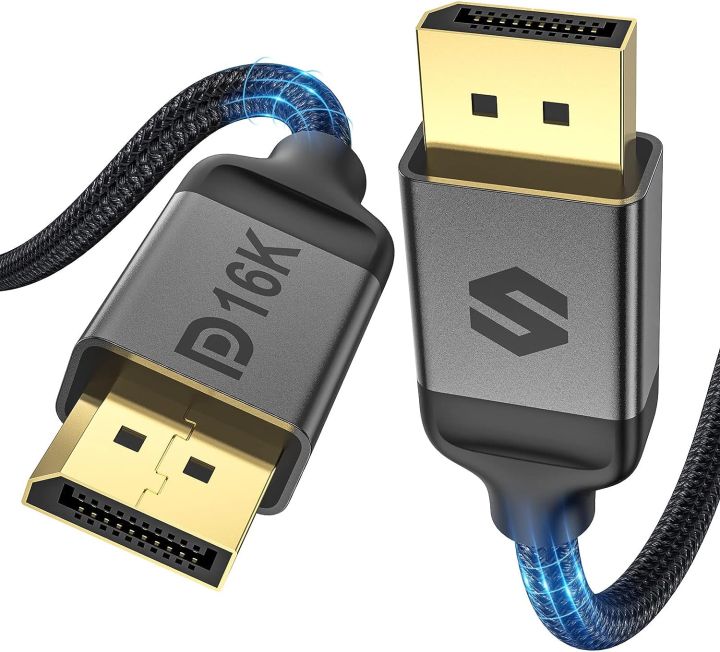 Silkland DisplayPort 2.1 Cable [VESA Certified], DP 2.0 Cable [16K60Hz ...