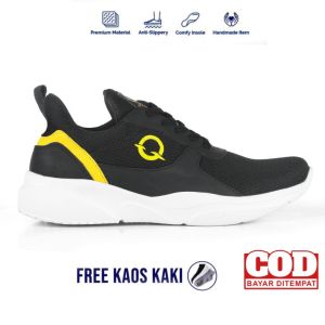 Sepatu Quickly Footwear - Sneakers Running Pria Wanita Sepatu Sport Sepatu Olahraga Gym Senam Training Sepatu Lari Athlon
