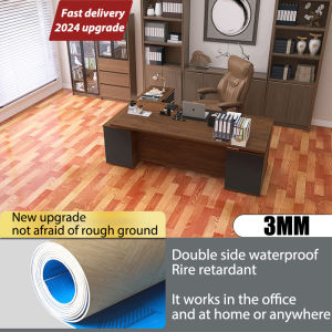 F-NIAO Waterproof PVC Linoleum Floor Mat – Makapal PVC Vinyl Tile Flooring for Flooring Stickers