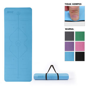 Matras Yoga Karet 5mm Elfs Active Premium PU Natural Rubber Mat
