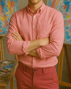 Men’s Full Sleeve Cotton Shirt | Plain Classic Design | 100% Soft Breathable Cotton
