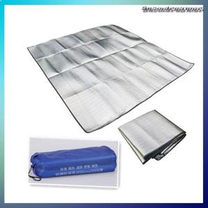 Snowdreamer Waterproof Camping Sleeping Mat Aluminum Foil Outdoor Foldable Beach Mat Pad