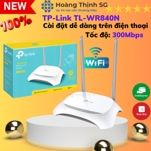 Bộ Phát Wifi TP-Link TL-WR840N Chuẩn N 300Mbps - chính hãng bảo hành 12 tháng