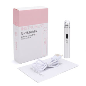 DECINIEE Electric Beauty Eye Massager Pen Heating USB Charging Skin Rejuvenation Tightening Anti Wrinkles Eyesbag Removal Tool