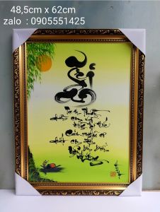 Thư pháp TRI ÂN Thầy cô. Quà tặng 20/11 8/3 20/10  sinh nhật tết. Tranh treo tường trang trí