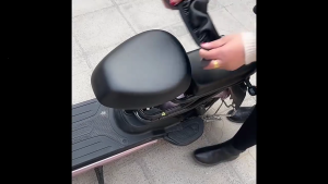 Weatherproof Cover Replacement Comfortable E-Bike Front Rear Backrest Cushion Universal Electric Bike Cushion