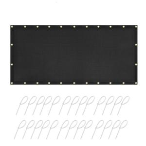 แผ่นกันความร้อนกันไฟหลังตะแกรงแผ่นกันความร้อนเสื่อสำหรับราวบันไดรั้วดาดฟ้าย่างและตู้เย็นทนทาน