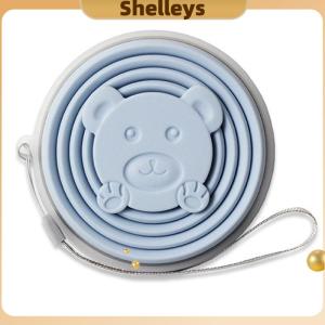 [Shelleys] Gấp cup có thể gập lại ráp Telescopic Silicone chai nước tách trà