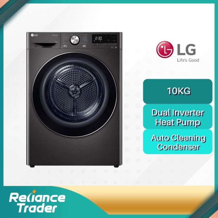 LG 10kg Dual Inverter Heat Pump™ Dryer with Auto Cleaning Condenser
