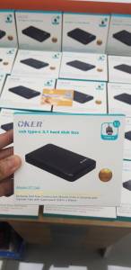 OKER New กล่องใส่ฮาร์ดดิสก์ SATA 2.5นิ้ว Type-C USB3.1 speed: 10Gbps รุ่น ST-249 ออกใบกำกับภาษีได้ ST249