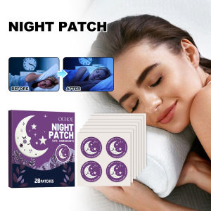 Herbal Sleep Patches Improve Sleep Quality Natural Relaxation & Fatigue Relief Gentle for Deep Sleep Drug-Free Solution