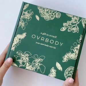 OVRBODY Vanilla Cookies Brightening Set Duo (Body Cream and Body Wash)