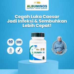 Albuminos Kapsul Extrak Ikan Gabus Untuk Penyembuhan Luka Pasca Operasi