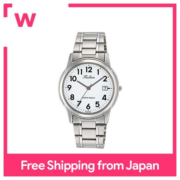 CITIZEN Q Q watches Falcon Falcon analog bracelet date display white  D010-204 Men Lazada PH