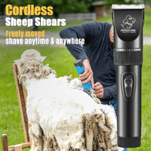 BaoRun P7 Alat Mesin cukur domba Garut kambing anjing kucing di cas Elektrik Bulu Hewan