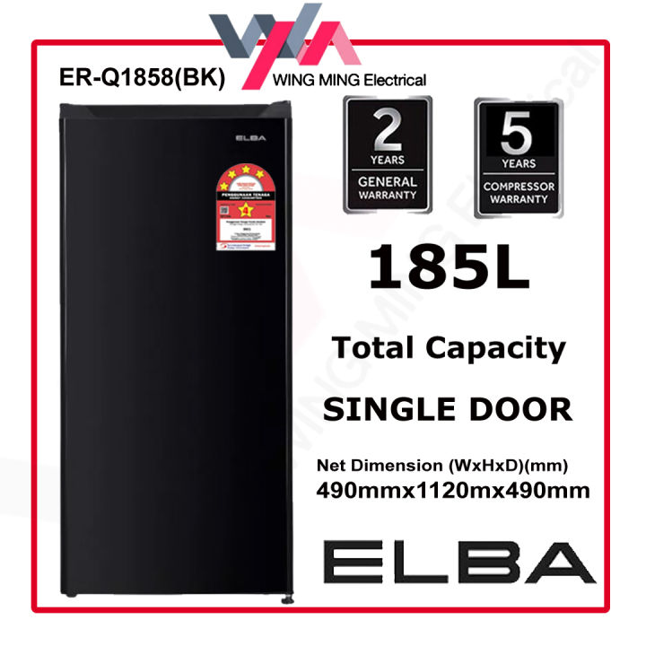 [Save 4.0] Elba 185L Single Door Refridgerator / CHIQ 166L 2-Door ...