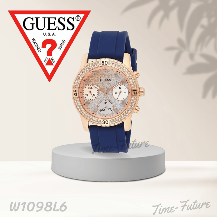 นาฬิกา Guess นาฬิกาข้อมือผู้หญิง รุ่น W1098L6 นาฬิกาแบรนด์เนม สินค้าขาย ...