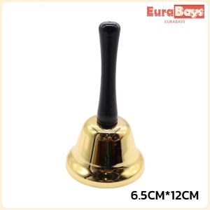 E.B. Loud Hand Bells for Adults Dinner Bells for Inside Classroom Bell for Food Line Alarm Jingles