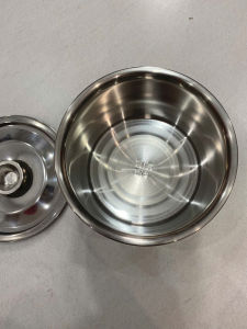 Thố tròn inox 304 đựng gia vị thực phẩm tiện lợi