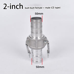 Sambungan Selang Aluminium Kombinasi 2inch 3inch  Camlock Snaplock Fittings