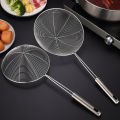 Kitchen Utensil Stainless Steel Mesh Strainer Ladle Spider Skimmer Fry Spoon R-10. 