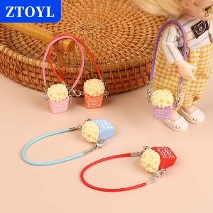 [COD] ZTOYL กระเป๋าใส่ป๊อปคอร์นขนาดเล็กสำหรับตกแต่งบ้านตุ๊กตาน่ารัก labubu อุปกรณ์ตกแต่งตุ๊กตาของเล่นเด็ก