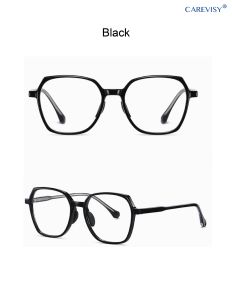 CAREVISY Ins Style Anti Blue Light Glasses Computer Glasses Spectacles Anti Radiation Anti Eye Fatigue PC Gaming Eyeglasses for Adults Men Women