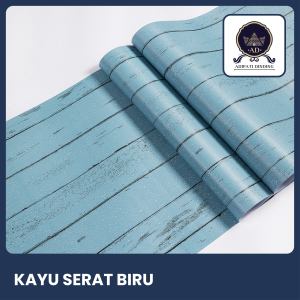 Adipatidinding - Wallpaper Dinding Motif Kayu Serat Biru Ukuran 45 Cm x 10 Meter Wallpaper Stiker Dinding Motif Kayu Serat Biru Wallstiker Motif Kayu Serat Biru Dekorasi Dinding Dekorasi Rumah Dekorasi Ruang Tamu Dekorasi Kamar Tidur