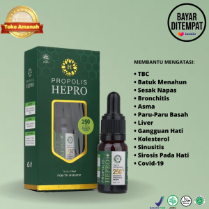 Propolis Hepro Asli Original Obat TBC Sesak Napas Dan Batuk Menahun