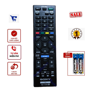 Remote Điều khiển tivi Sony RM-YD093 loại tốt zin theo máy sử dụng tương thích với tất cả tivi sony internet hiện nay - Sony RM- YD093 - Remote tivi Sony 093 loại tốt zin theo máy - tặng kèm pin có bảo hành