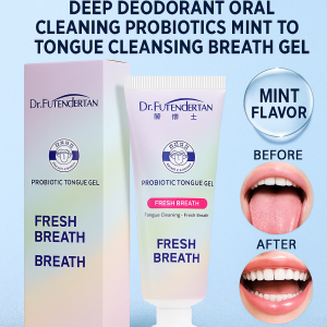 Tongue Cleaning Gel Paste Tongue Oral Care Bad Breath Odor Remover Fresh Breath Probiotics清新口气舌苔清洁啫喱