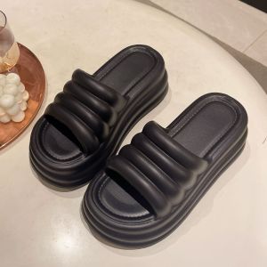 [Free Shipping] New Height-Increasing Slippers For Women Suitable For Outdoor Wear In Summer Odor-Resistant Best-Selling With Thick EVA Soles Durable And Designed For Indoor Use