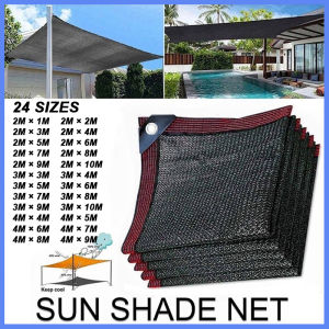 Shade Sail Garden Sun Shade Net Car Cover Sunshade Net Outdoor Anti-UV Awnings Sun Shelter Garden Patio Pool