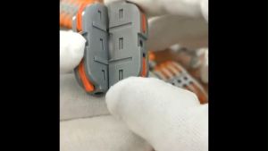 Lever Wire Connector Kit 34 60 100pcs Quick Connect Terminal Block Wire Connector Splitter Push-in