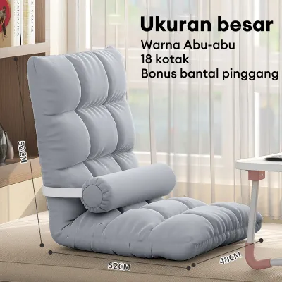 CUTEHOME Kursi Lantai Tatami Minimalis Jepang Kursi Lipat Kursi Sofa Malas Raksasa