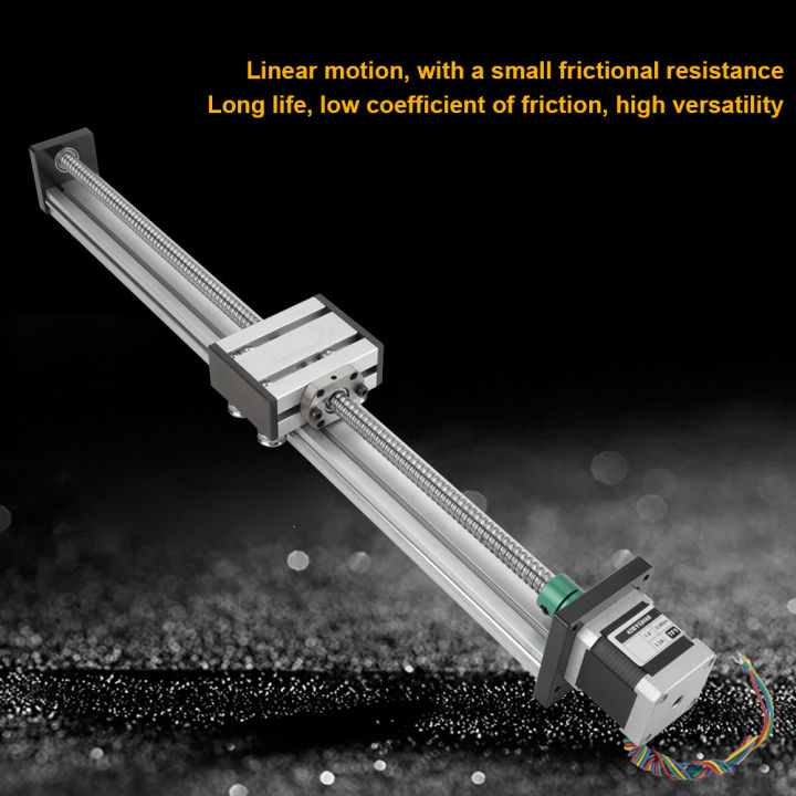 1204 Ball Screw Linear Slide Slide Stroke 400mm Stroke Long Stage ...
