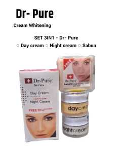 DR PURE SET + SABUN WHITENING CREAM BPOM
