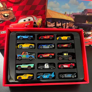 Hộp Quà Tặng Bộ 15 Xe Đua Ô Tô McQueen Cars Hợp Kim Cho Bé – Bộ Xe Mô Hình 15 Mẫu Khác Nhau
