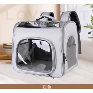 (6KG) Kèm Lót_BALO Vận Chuyển Thú Cưng Cửa Trước Cao Cấp - Balo vận chuyển chó mèo trong suốt dưới 6kg