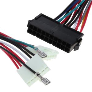 Tại PSU Cáp chuyển đổi 20pin ATX đến 2X 6pin Cổng kết nối ATX đến máy tính PSU Cáp