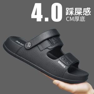 Free Shipping MenS New Style Thick-Soled Sandals Fashionable And Versatile Suitable For Casual Wear Sports Indoor And Outdoor Use And Beach Wear A Single Pair Can Be Worn In Two Different Ways