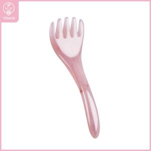【YIDAO4】 Resin Beeswax Head Massage Comb Massager Gua Sha Stick Five-claw Comb Tool