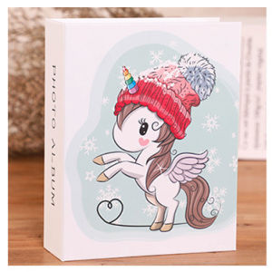 6 inch 100 Pictures Pockets Cartoon Photo Album Interstitial Photos Book Case Kid Album Storage Family Wedding Memory Gift