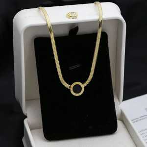 [Callista Bilqis] Kalung Titanium Wanita Model Pipih / Kalung Titanium Wanita / Kalung Wanita Model Baru / Kalung Wanita Korea