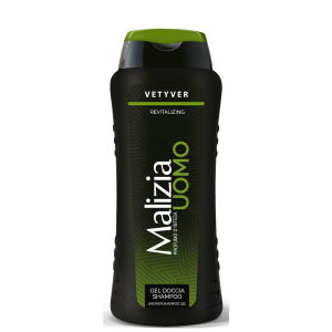 Dầu gội sữa tắm Malizia Cool 250ml dành cho Nam giới chiết xuất bạc hà mát lạnh sảng khoái